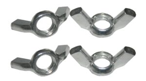 Flügelmuttern Flügelmutter verzinkt M10 4 Stück (0022)