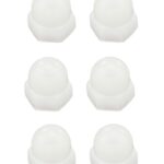 Hutmuttern Hutmutter M6 Sechskant Kunststoff 10 Stück (0117)