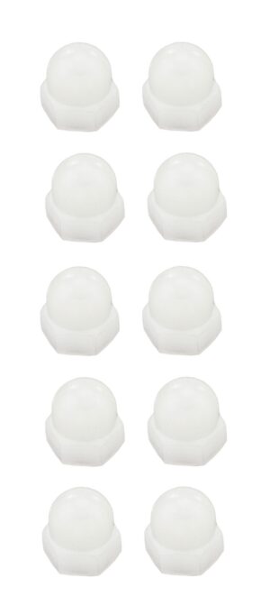 Hutmuttern Hutmutter M6 Sechskant Kunststoff 10 Stück (0117)