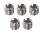 Madenschraube Gewindestifte Edelstahl M2,5x4mm 5 Stück (0396)