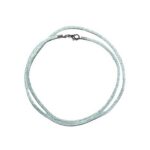 Halskette Kette Satin mint grün (0076)