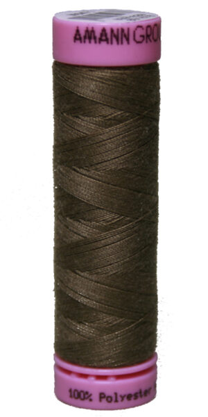 Zwirn 100 % Polyester ASPO PES 120 Amann braun 100 m (0269)