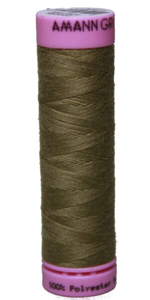 Zwirn 100 % Polyester ASPO PES 120 Amann beige 100 m (0464)