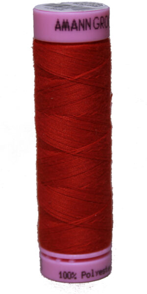 Zwirn 100 % Polyester ASPO PES 120 Amann rot 100 m (0503)