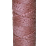 Zwirn 100 % Polyester ASPO PES Amann dunkel apriko haut 100m (0637)