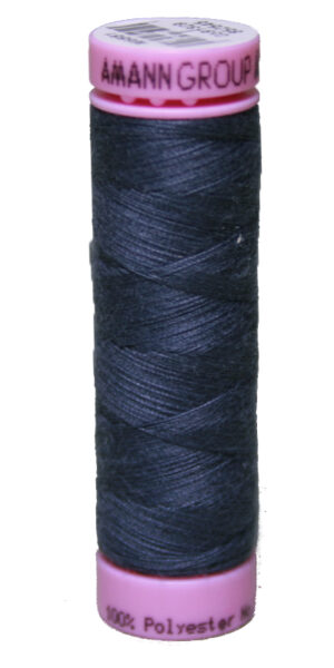 Zwirn 100 % Polyester ASPO PES 120 Amann grau 100 m (0878)