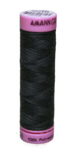 Zwirn 100 % Polyester ASPO PES 120 Amann grau 100 m (1361)