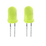 Blink LED 5mm gelb selbstblinkend 5-32 mcd 2 Stück (0014)