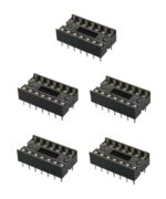 IC-Sockel IC-Fassung 14-polig DIP DIL14 5 Stück (0059)