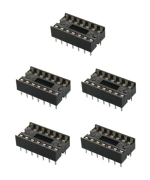 IC-Sockel IC-Fassung 14-polig DIP DIL14 5 Stück (0059)