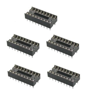 IC-Sockel IC-Fassung 18-polig DIP DIL18 5 Stück (0061)