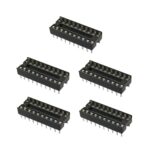 IC-Sockel IC-Fassung 20-polig DIP DIL20 5 Stück (0062)