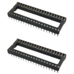 IC-Sockel IC-Fassung 40-polig DIP DIL40 2 Stück (0066)