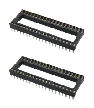 IC-Sockel IC-Fassung 40-polig DIP DIL40 2 Stück (0066)
