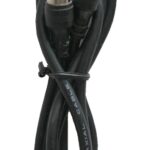 Antennen Koaxialkabel mit Stecker m/w 1,5 m schwarz (0029)