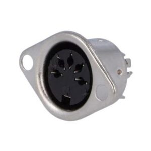 DIN Stecker 5 polig Einbaubuchse Buchse (0231)