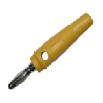 Bananenstecker Laborstecker Stecker 4mm gelb (0285)