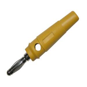 Bananenstecker Laborstecker Stecker 4mm gelb (0285)