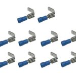 Steckverbinder Stecker blau 6,3mm 10 Stück (0024)