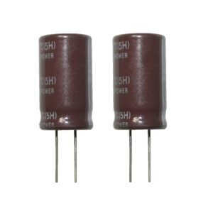 Elko Elektrolytkondensator 100uF 63V Low Impedanz 105°C 2 Stück (1020)