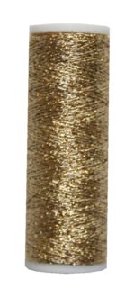 Metallic Stickgarn METALUX Beilauffaden 60 m gold (0001)