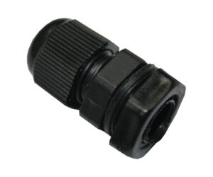 Kabelverschraubung M20 mit Mutter schwarz (0011)