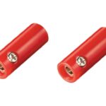 Bananenkupplung Bananenbuchse 4 mm rot 2 Stück (0194)