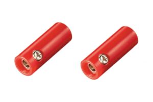 Bananenkupplung Bananenbuchse 4 mm rot 2 Stück (0194)