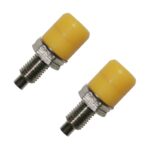 Telefonbuchse Laborbuchse 4mm gelb 2 Stück (0198)