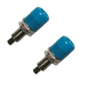 Telefonbuchse Laborbuchse 4mm blau 2 Stück (0200)