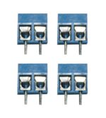 Anreihklemme Printklemme Klemme 2-polig blau 4 Stück (0261)