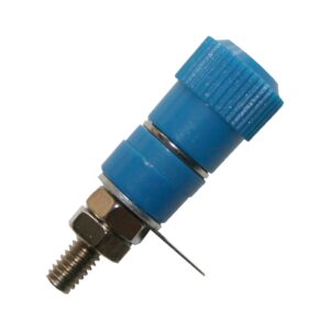 Laborbuchse Bananenbuchse Buchse 4mm Einbau blau (0275)