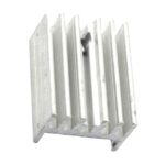 Kühlkörper Aluminium 20x15x10 mit Gewindeloch M3 silber (0051)