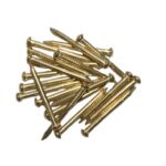 Messingnägel 8*1.8mm Linsenkopf Rundstiftnägel 20 Stück (0450)