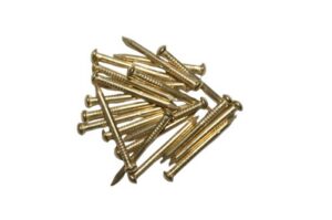 Messingnägel 23*1.8mm Linsenkopf Rundstiftnägel 20 Stück (0453)