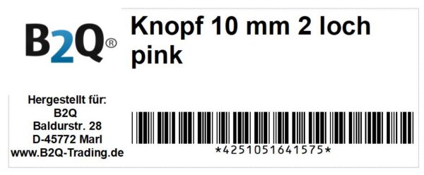 knopf-knopfe-10mm-2-loch-pink-10-stuck-0080 Knopf Knöpfe 10mm 2 loch pink 10 Stück (0080)