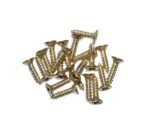 Senkkopfschraube Kreuz Messing Möbelschraube M2x6mm 20 Stück (0462)