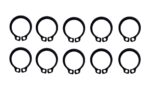 Sicherungsring Sprengring Haltering Typ "E" DIN 471 9x1.0 mm 10 Stück (0623)
