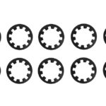Zahnscheibescheibe Sicherungsscheibe DIN 6797 Typ"I" 5.3mm 10 Stück (0642)