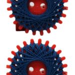 Sternzwirn Polyester 20/3 2x20m blau 2 Stück (1029)