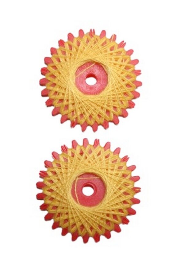 Sternzwirn Polyester 20/3 2x20m gelb 2 Stück (1079)