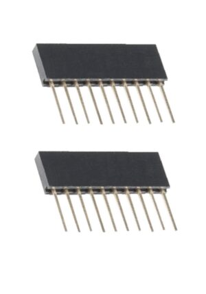 Buchsenleiste Arduino Header stapelbar extra lang 10-polig 2 Stück (0083)