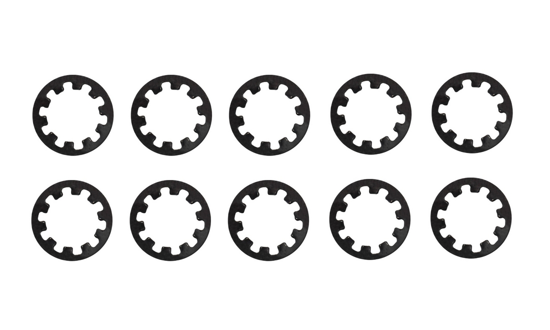 Zahnscheibescheibe Sicherungsscheibe DIN 6797 Typ"I" 3.2mm 10 Stück (0640)