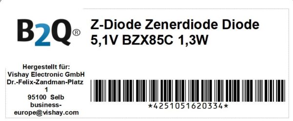 z-diode-zenerdiode-diode-5-1v-bzx85c-1-3w-2-stuck-0019 Z-Diode Zenerdiode Diode 5,1V BZX85C 1,3W 2 Stück (0019)