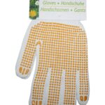 Gartenhandschuhe mit Noppen Handschuhe Gr.10 gelb (0202)