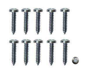 Blechschraube Linsenkopf Kreuzschlitz 3,5x13 DIN 7981 verzinkt 10 Stück (0028)
