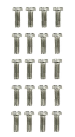 Zylinderschrauben Gewindeschrauben DIN84 M2,5x20mm 20 Stück (0162)