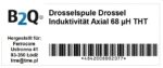 Drosselspule Drossel Induktivität Axial 68 µH THT 5 Stück (0018)