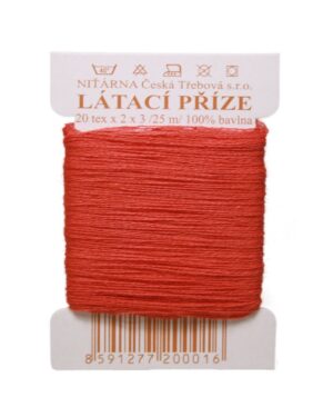 Stopfgarn Stopfwolle Baumwolle Tex 20-2-3 rot 25 m (3374)