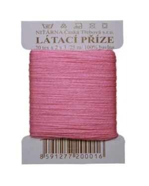 Stopfgarn Stopfwolle Baumwolle Tex 20-2-3 rosa 25 m (3452)
